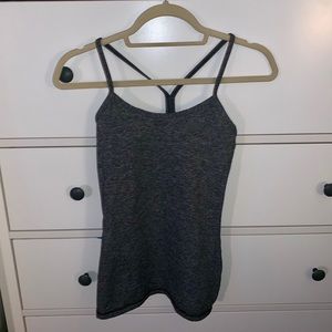 Lululemon racerback grey tank